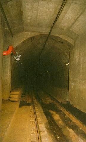 the begining of the rock tunnel